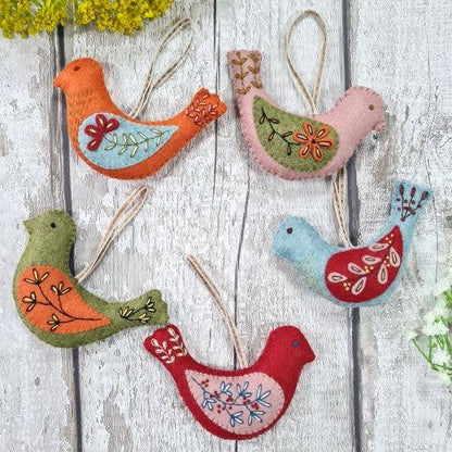 🎀Sale! Folk Birds Felt Craft Kit