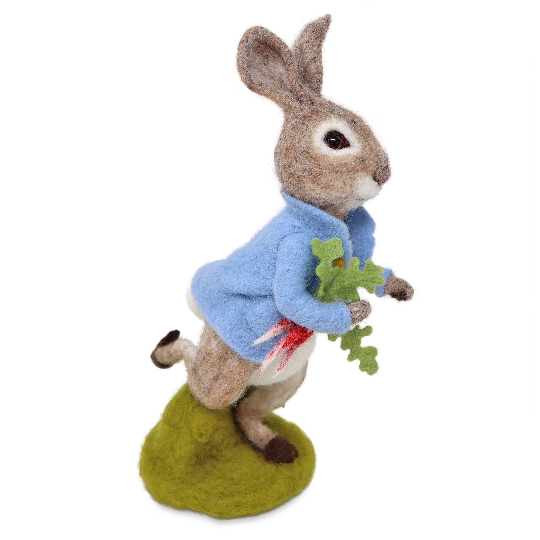 🎀 Sale! Peter Rabbit and the Stolen Radishes - Beatrix Potter Needle Felting Kit