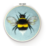 🎀 Sale!  Bee in a Hoop Needle Felting Craft Kit