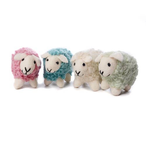 Cute Colorful Sheep Ornaments