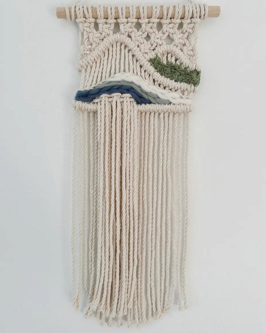 Macrame and Weaving DIY Kit - Landscape Tapestry