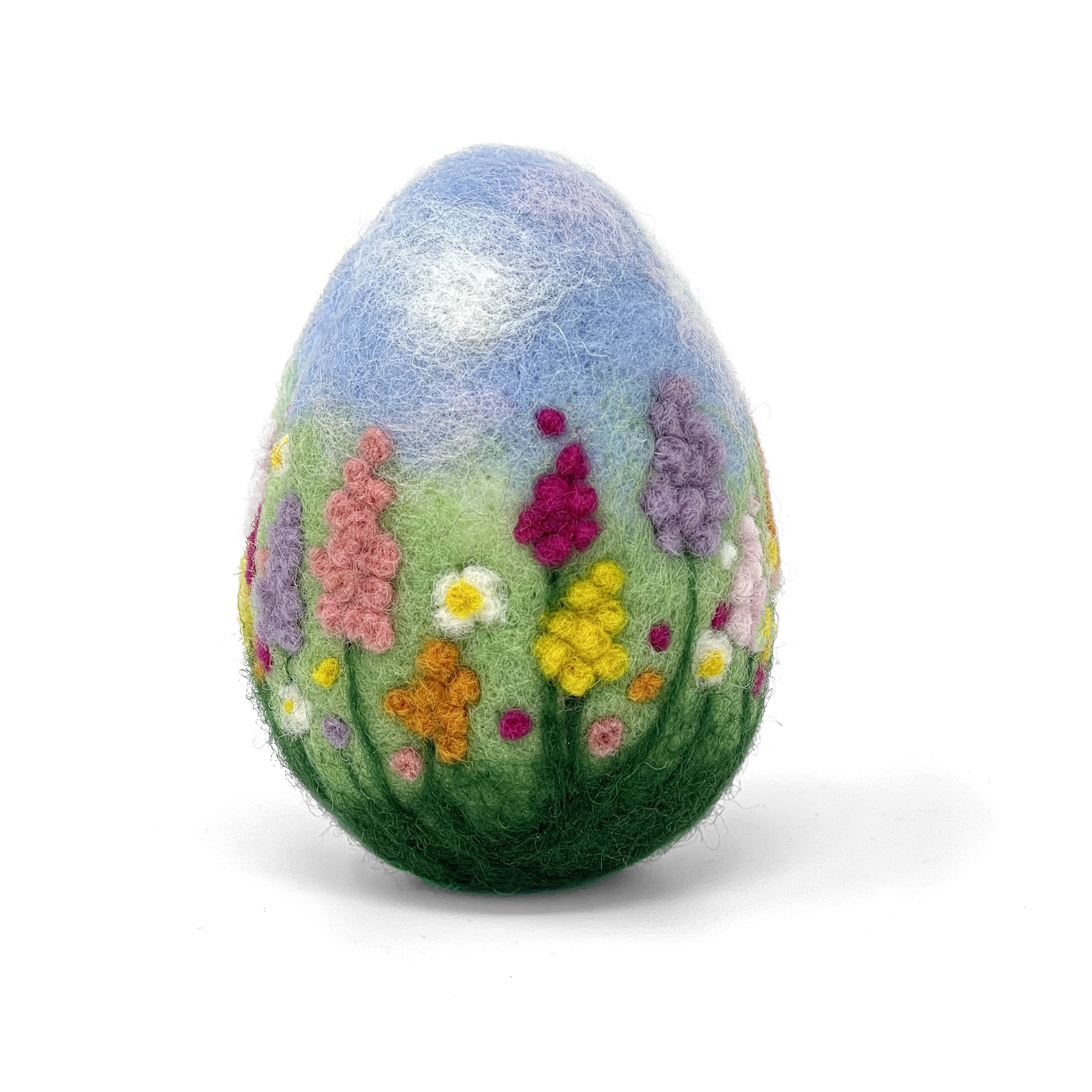 🌸 Cottage Garden Egg Needle Felting Craft Kit