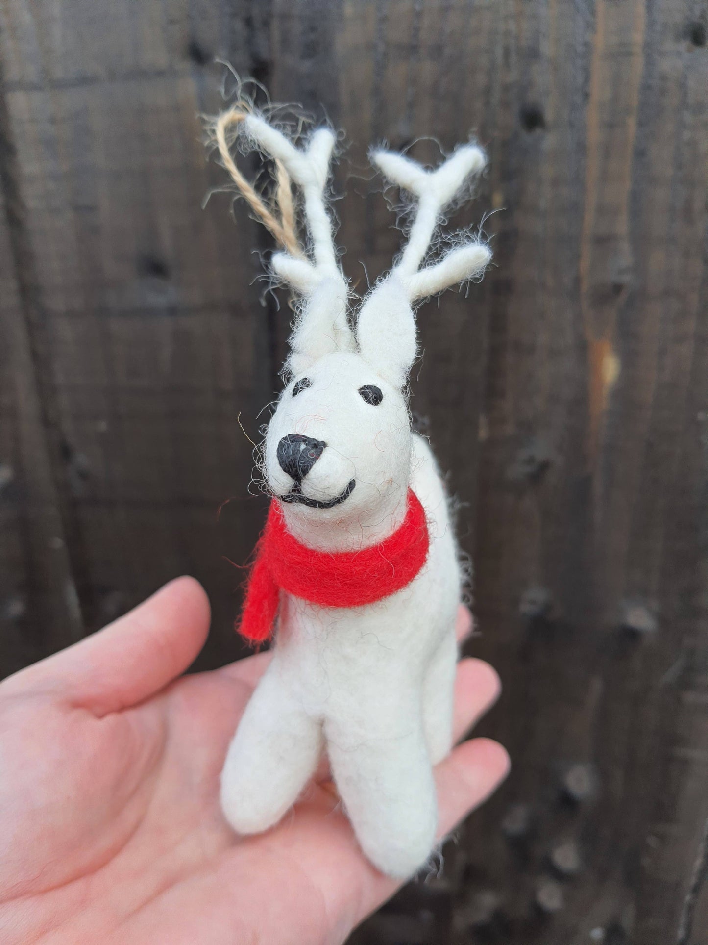 Felt Reindeer Ornament