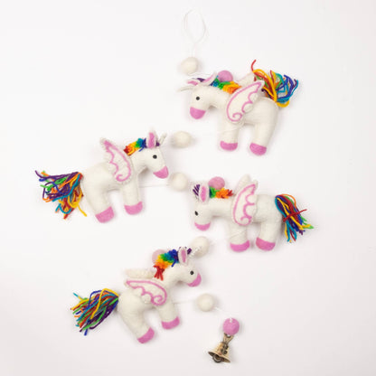 Felt Garland - Rainbow Unicorn