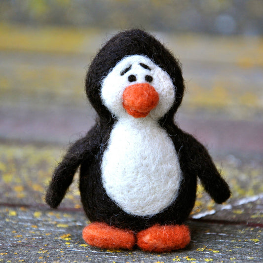 Penguin Needle Felting Kit