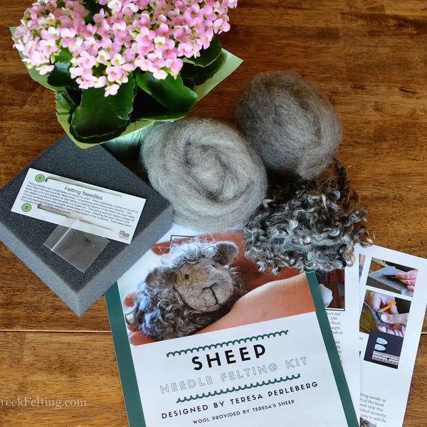 Black Sheep Needle Felting Kit